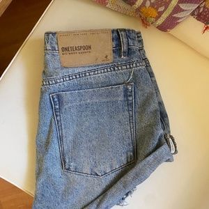 One Teaspoon jean shorts